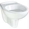 Závesná keramická WC misa / biela