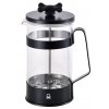 French Press United Colors of Benetton Black &amp; White BE-0682-BK / 0,6 l / borosilikátové sklo / nerezová oceľ / čierna