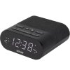 Rádiobudík Denver CRQ-107 / Digitálny budík / FM / LED displej / stmievač / čierny