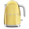 Čajník Smeg 50. rokov KLF03GOEU / 2400 W / 1,7 l / zlatý