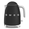 Čajník Smeg 50. rokov KLF03BLMEU / 2400 W / 1,7 l / matná čierna