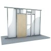 Systém posuvných dverí Knauf Pocket Kit / upínacie čeľuste / nosnosť 80 kg / oceľ