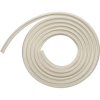Tesnenie pre oceľové rámy Dollex pre medzery do 7 mm / šírka drážky 2-4 mm / profil 013-01 / 5 m / biela