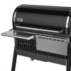 Prídavný stolík Weber vhodný pre gril na pelety Weber Smokefire EX6 GBS / nosnosť 9 kg/kus / nerezová oceľ