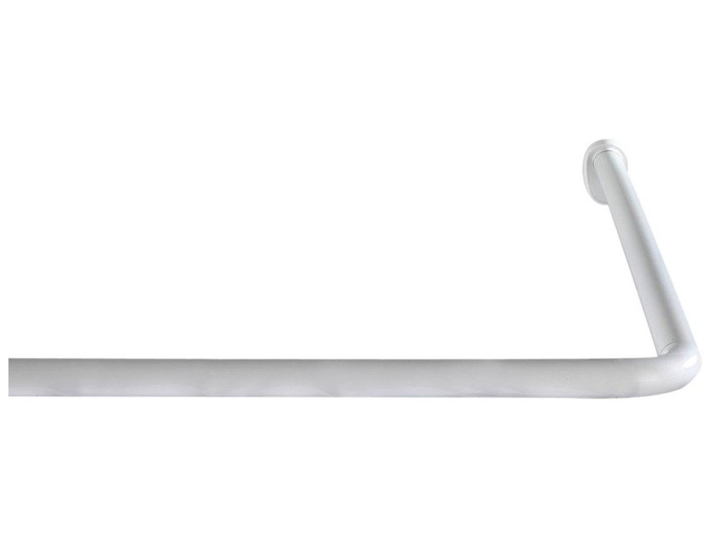 Univerzální hliníkový tyč na sprchový závěs, 2x70x165 cm, WENKO