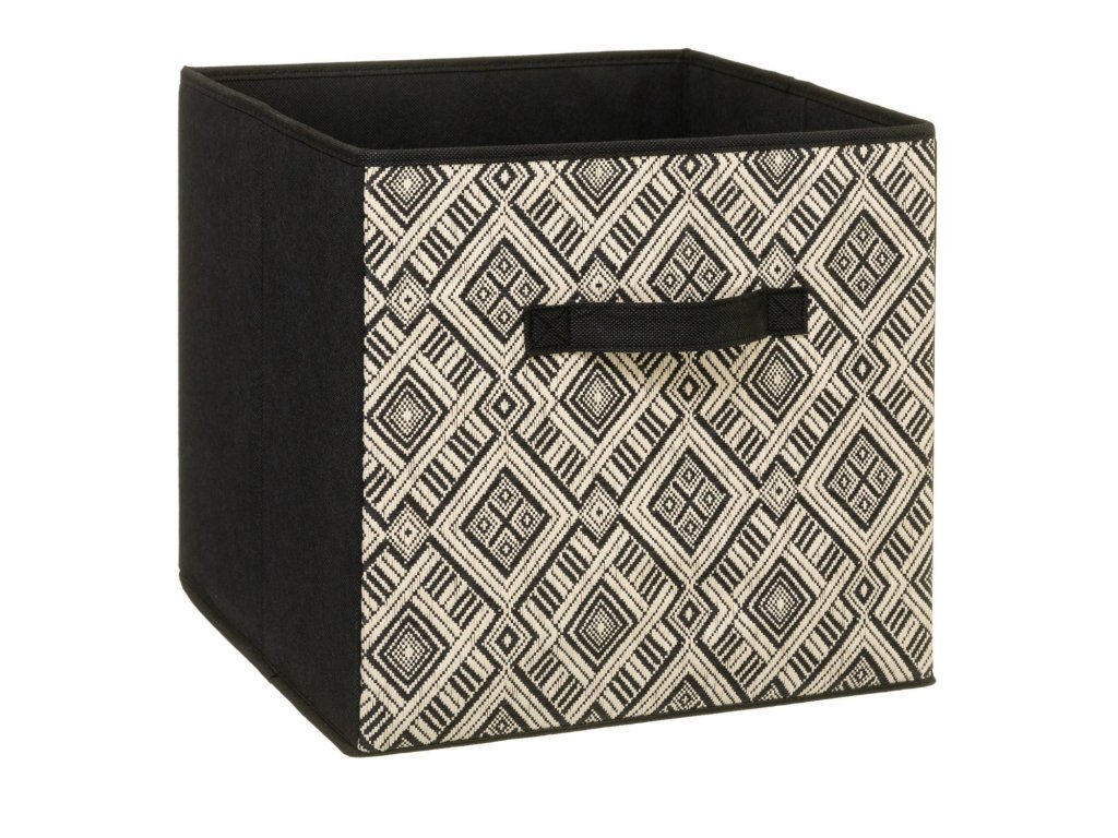 Úložný box, textilní ETHNIQUE, 31 x 31 x 31 cm-EMAKO.cz