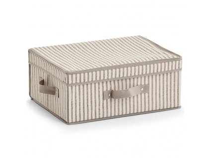 Skládací krabice, skládací kontejner s víkem - 38 x 29 x 16,5 cm, ZELLER