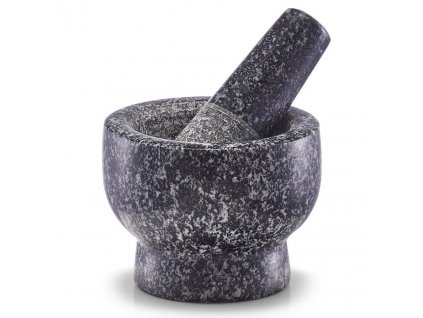 Granitový hmoždíř s paličkou Granit , 9x6,5 cm, ZELLER