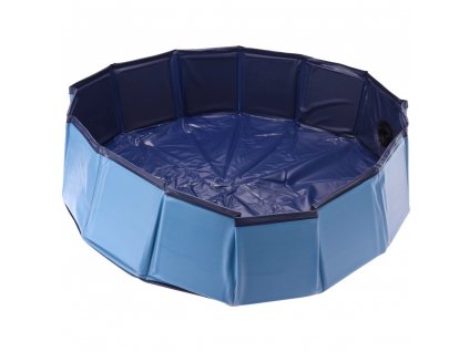 Bazén pro psy O 80 cm, barva modrá