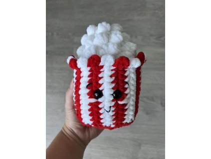 Háčkovaný popcorn