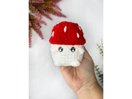 háčkovaný mushroom boy