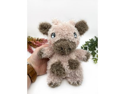 Háčkovaná kravička