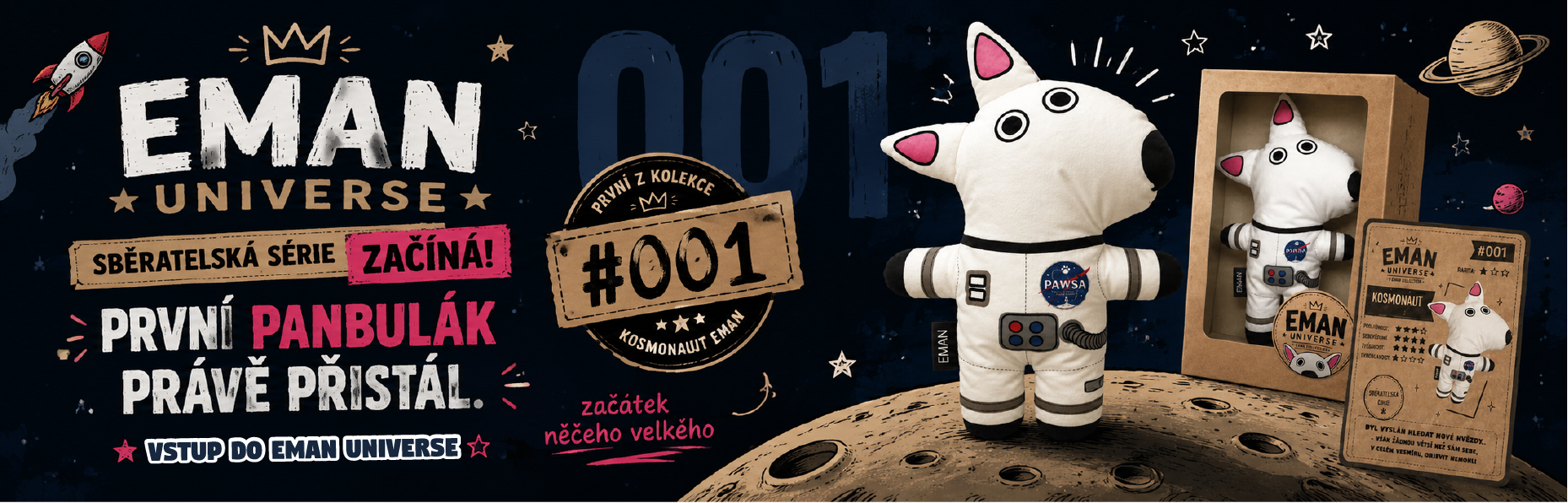 001 KOSMONAUT EMAN