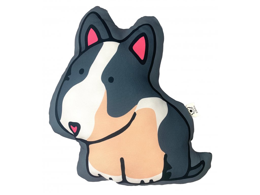 Polštář MINI BULÍK tricolor - Pillow MINI BULLIE tricolor