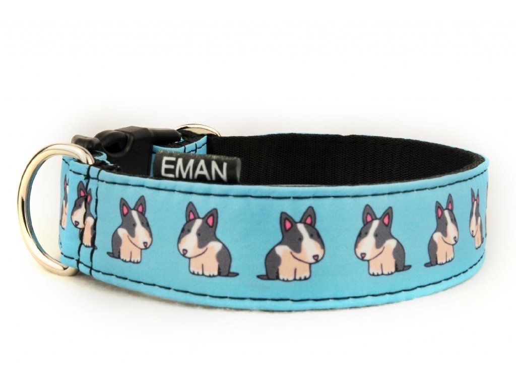 Obojek BULIK TRICOLOR - Collar BULLIE TRICOLOR (3CM) krátký / short