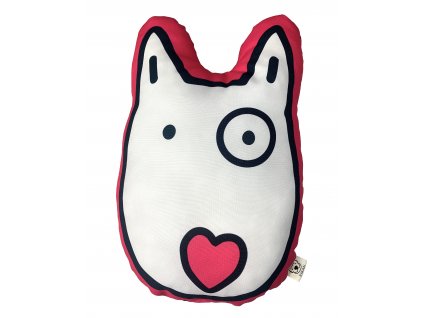 Polštář HLAVA růžová - Pillow HEAD pink