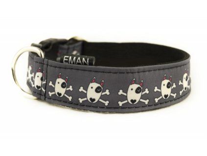 Obojek PIRAT - Collar PIRATE .. (3CM)  krátký / short