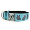 Obojek BULIK ČERNÝ - Collar BULLIE BLACK (4 CM)