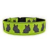 Obojek BULIK ČERNÝ - Collar BULLIE BLACK (4 CM)