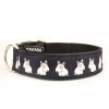 Obojek BULIK BÍLÝ - Collar BULLIE WHITE (3CM) krátký / short