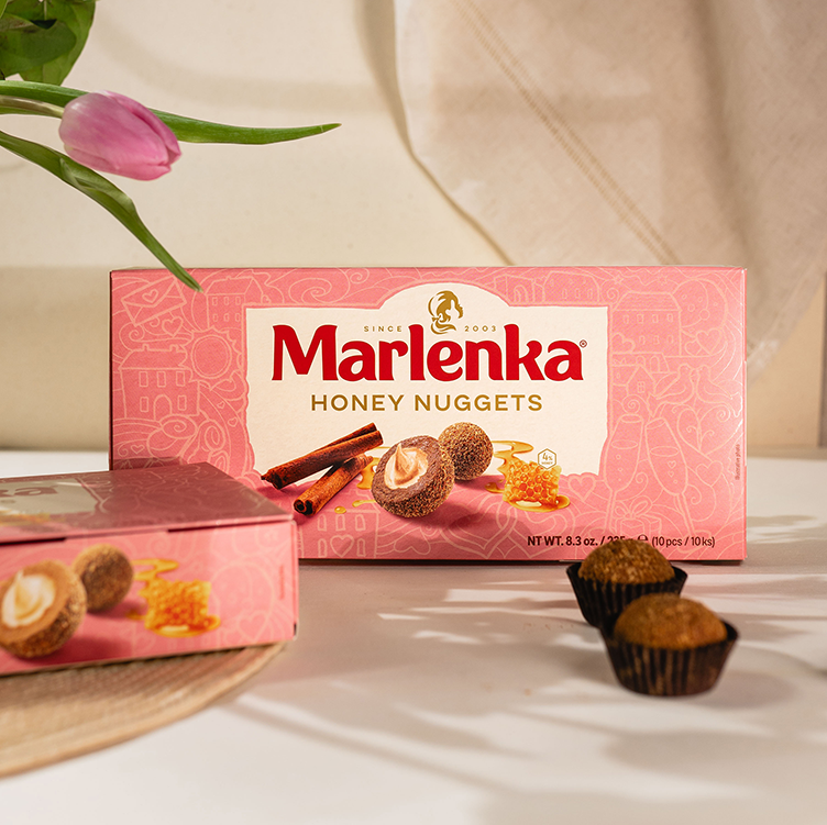 Novinka: Valentínske medové guličky