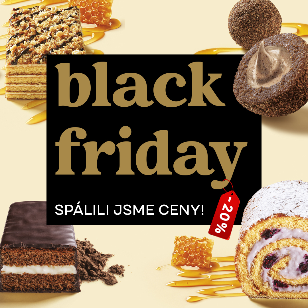 BLACK FRIDAY: SPÁLILI JSME CENY!