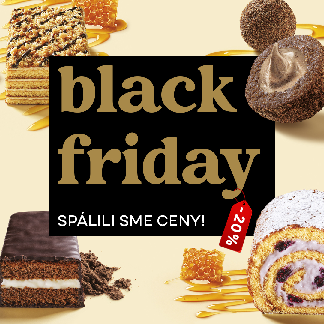 BLACK FRIDAY: SPÁLILI SME CENY!