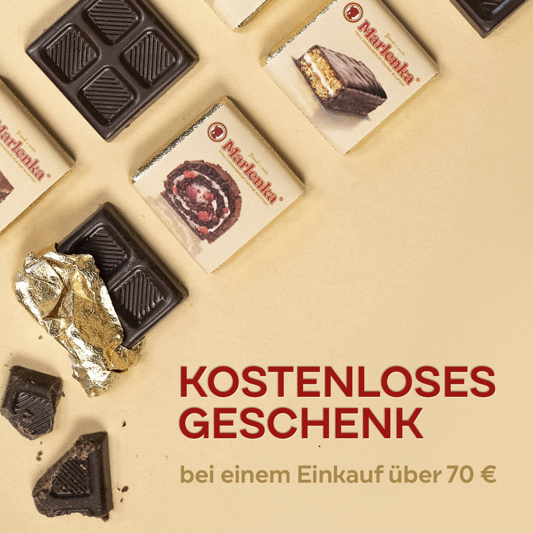 Süßes Geschenk beim Kauf