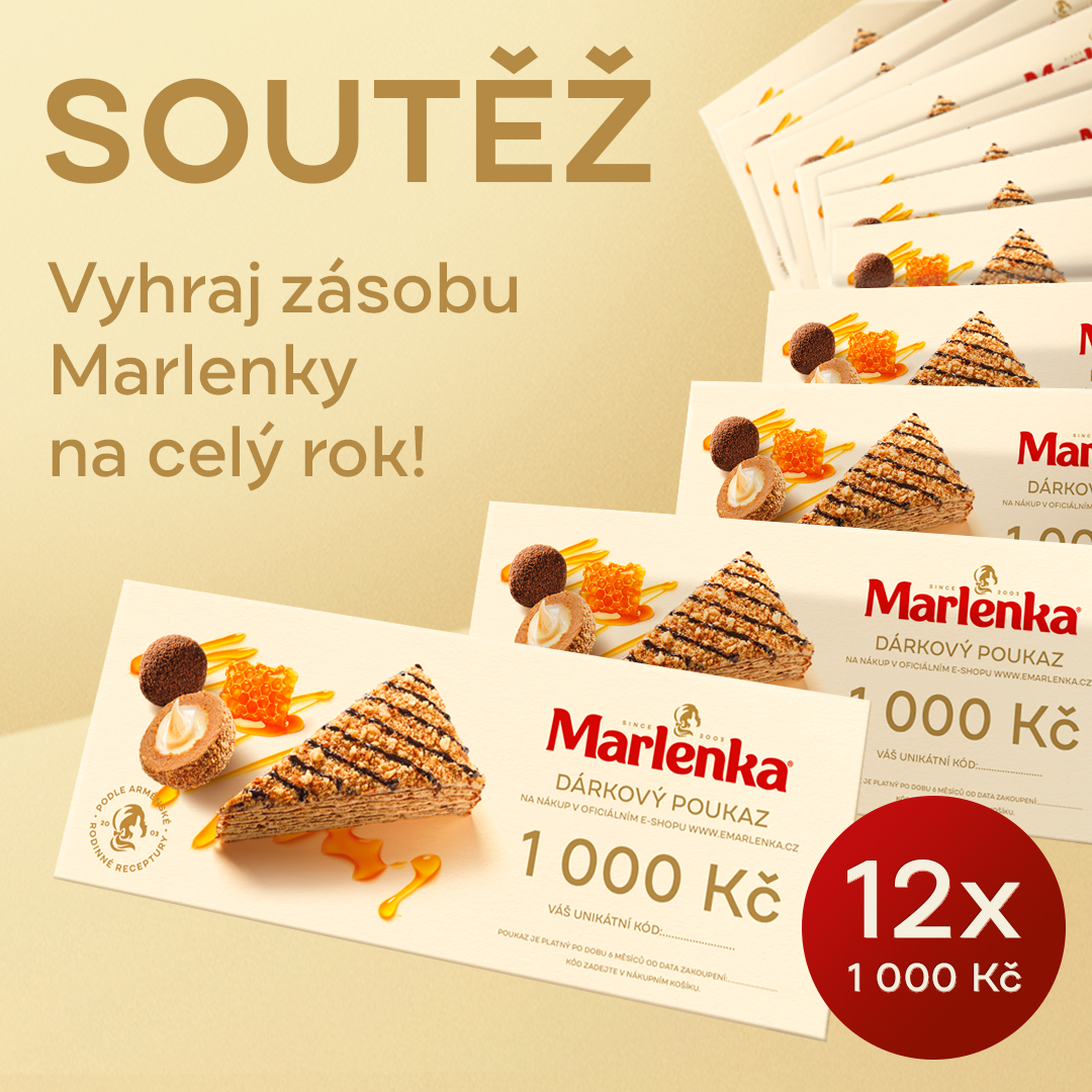 Vyhraj zásobu Marlenky na celý rok!