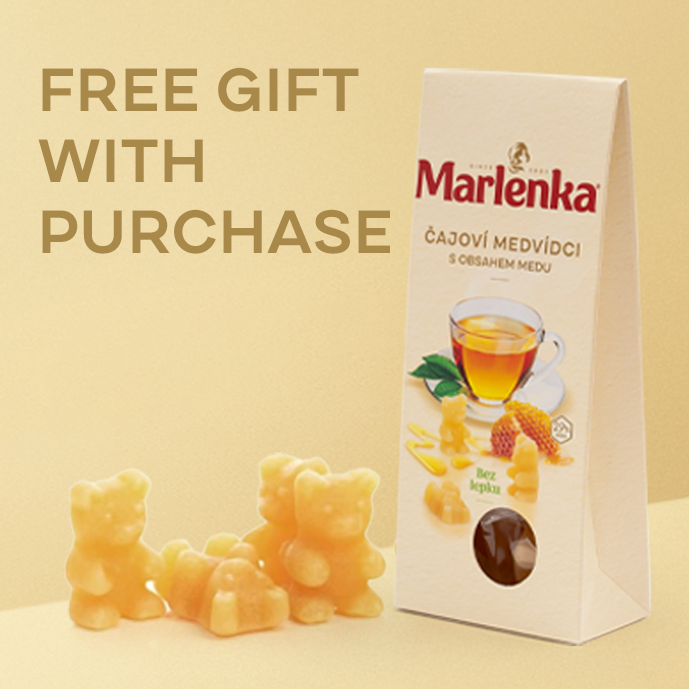 Free Tea Gummy Bears with Every Order Over €40!