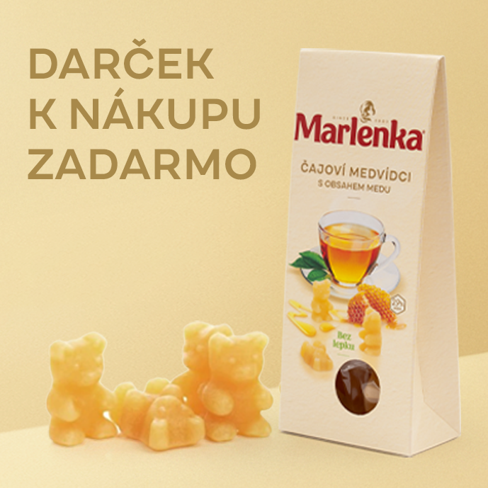 Sladký darček k nákupu nad 40 €: Čajoví medvedíci zadarmo!