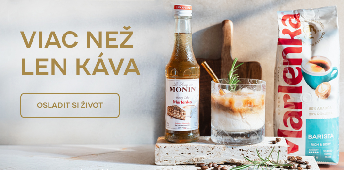 Monin + káva