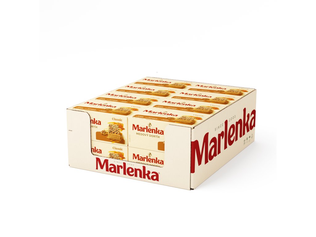 KARTON honey cake MARLENKA® with walnuts 100 g 01