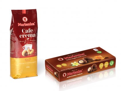 Kakaové kuličky + Café Crema