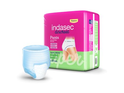 Indasec Discreet Pants Super Medium 10ct HeroCombi