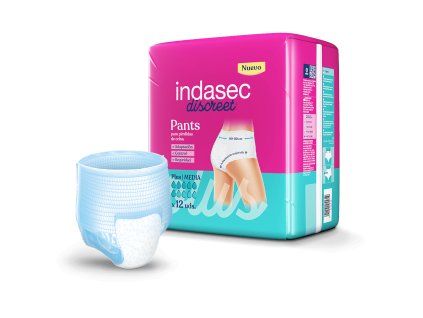 Indasec Discreet Pants Plus Medium 12ct HeroCombi