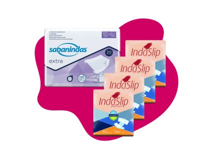Balíček INDASLIP M7 a Sabanindas podložka 80x180