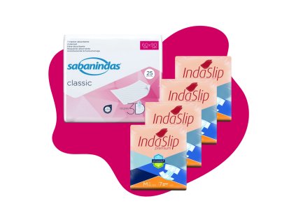 Balíček INDASLIP M7 a Sabanindas podložka 90x60