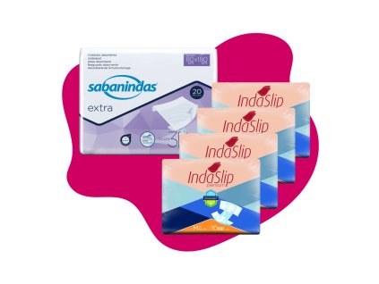 Balíček INDASLIP M10 a Sabanindas podložka 80x180