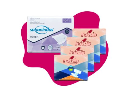 Balíček INDASLIP M10+ a Sabanindas podložka 80x180