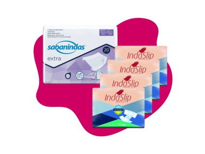 Balíček INDASLIP L10 a Sabanindas podložka 80x180