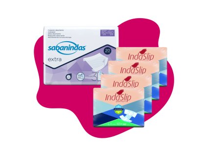 Balíček INDASLIP L10+ a Sabanindas podložka 80x180
