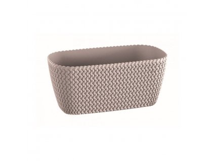 Truhlík plastový SPLOFY 30 cm - barva mocca 7529U