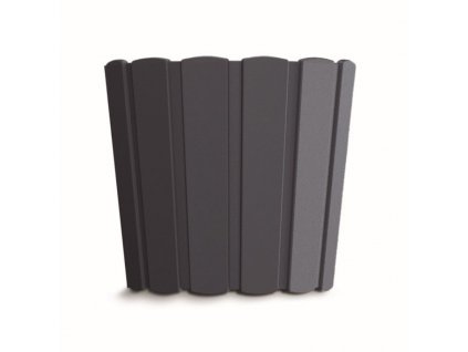 kvetinac plastovy boardee prumer 16 5 cm barva antracit s433