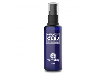 RENOVALITY Granátové jablko za studena lisovaný olej ze semen 50 ml