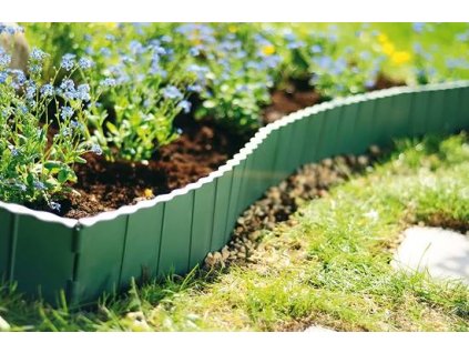 Travní lem GARDEN FENCE 5,8 m - barva zelená
