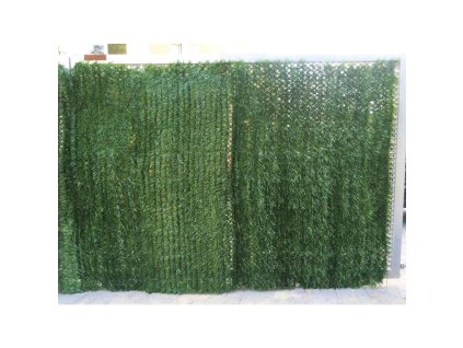 Umělý živý plot jehličnatý - výška 100 cm, balení 3 m - světle zelený
