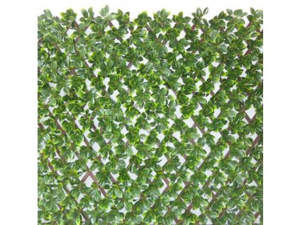 Mřížovina z PVC s listy vavřínu - 100 x 200 cm