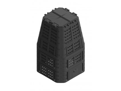 Zahradní kompostér MULTI 880 litrů - černý