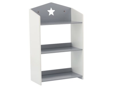 Knihovna dětská STAR s 3 policemi 48 x 24 x 78 cm